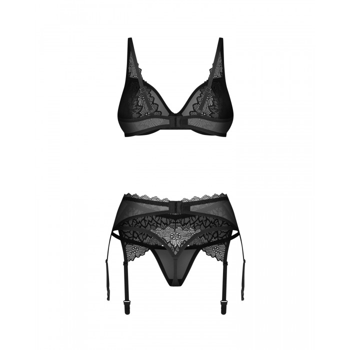 Комплект нижньої білизни Obsessive Deina More 3-pcs set, розмір S/M