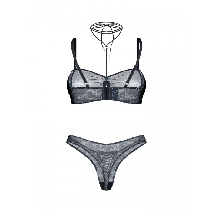 Комплект нижнего белья Obsessive Corrosis 2-pcs set, размер L/XL