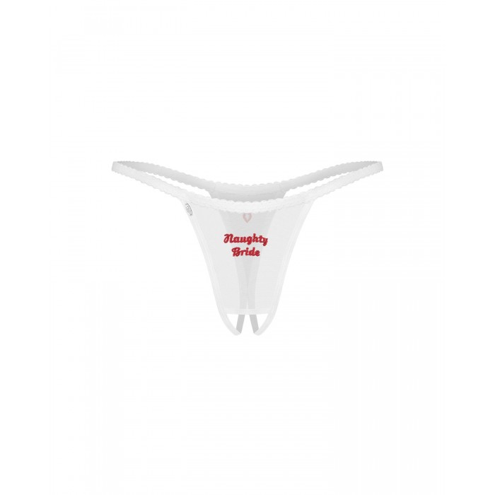 Комплект нижнего белья Obsessive Weddya Bride 3-pcs set, размер S/M