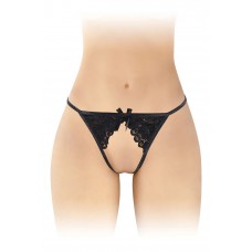 Эротические трусики с доступом Fashion Secret Sandra, Черные
