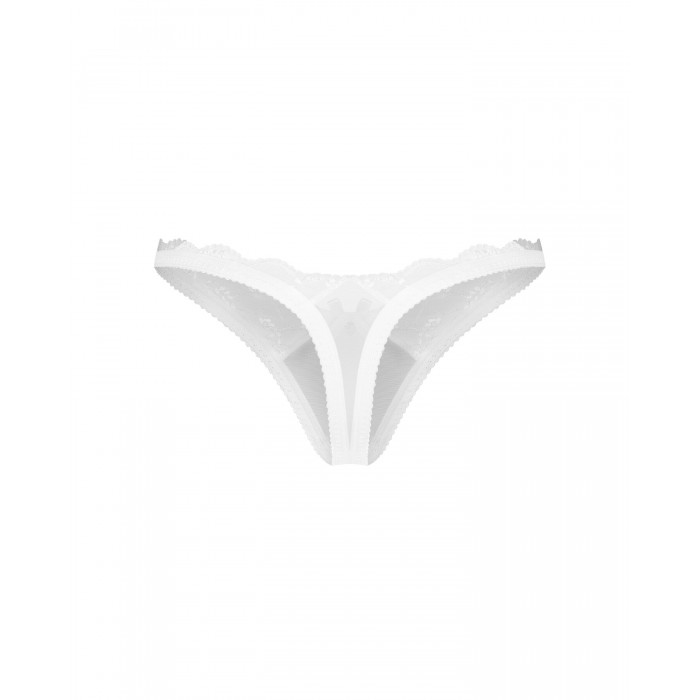 Эротические трусики Obsessive Weddya thong, размер S/M