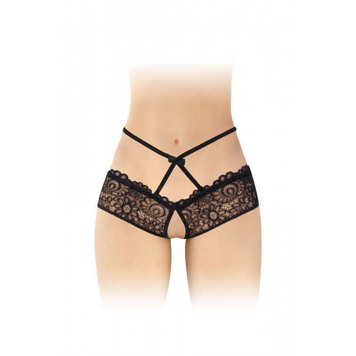 Еротичні трусики з відкритим доступом Fashion Secret Celia Black