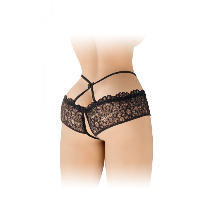 Еротичні трусики з відкритим доступом Fashion Secret Celia Black