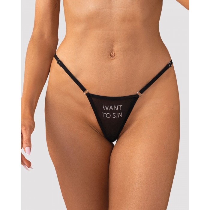 Набір трусиків Obsessive Violami 5-pack thong, розмір S/M