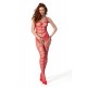 Еротичний бодістокінг Passion BS102, розмір One Size, Червоний