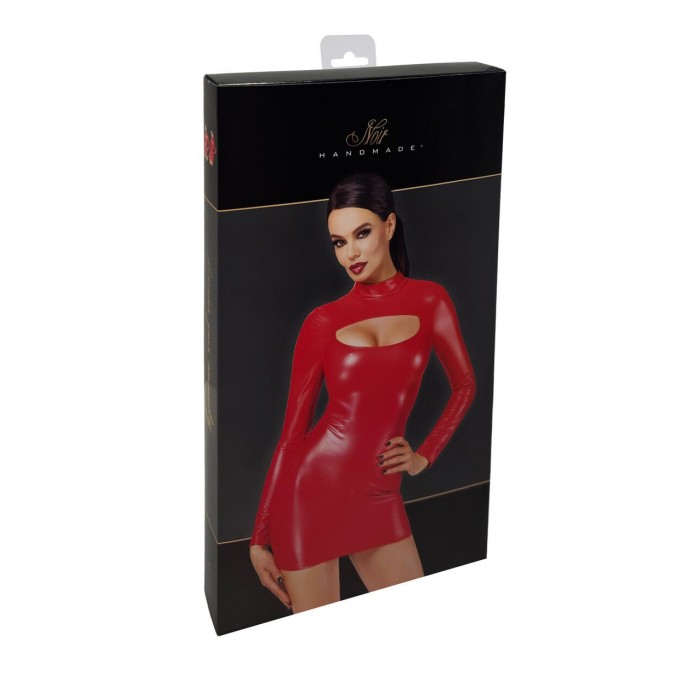 Сукня Noir Handmade F367 Bombshell Bodycon, Червона, розмір L
