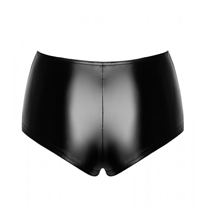 Еротичні шорти Noir Handmade F335 Powerwetlook shorts, розмір M