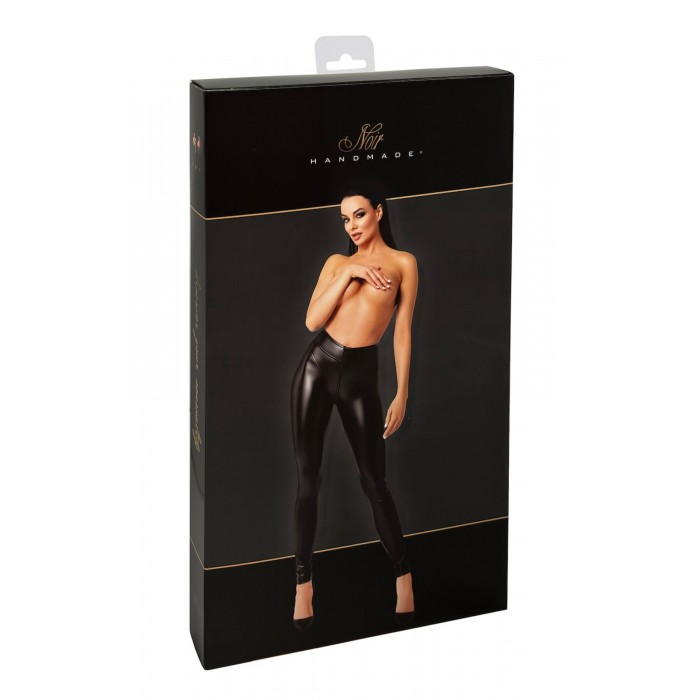 Еротичні легінси Noir Handmade F332 Powewetlook pants, розмір M