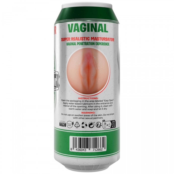 Мастурбатор-вагина Alive Heineken Vagina II в виде банки пива