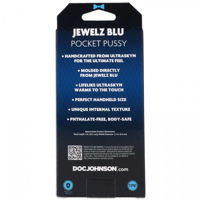 Мастурбатор Doc Johnson Jewelz Blu (Вагіна)