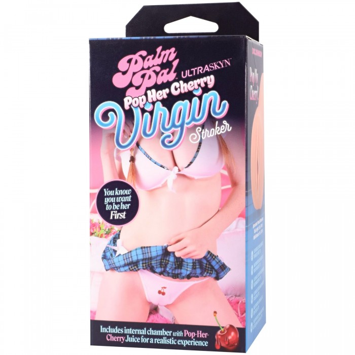 Мастурбатор Doc Johnson Palm Pal Virgin Stroker with Pop Her Cherry Juice (Вагина)