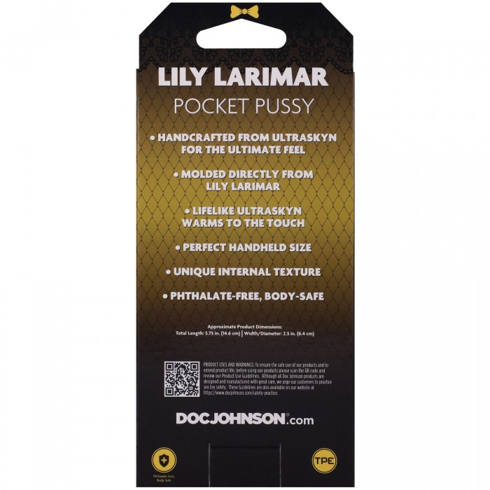Мастурбатор у вигляді вагіни Doc Johnson Lily Larimar
