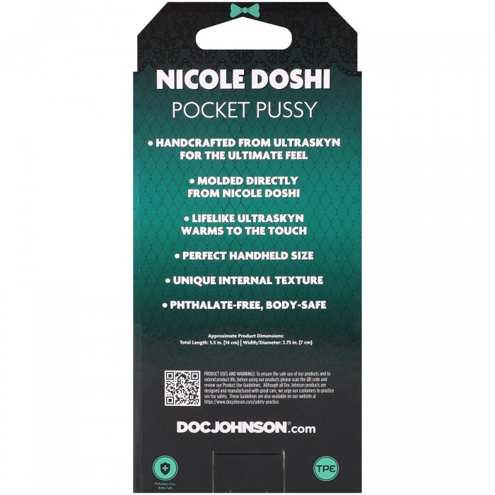 Мастурбатор Doc Johnson Nicole Doshi (Вагіна)