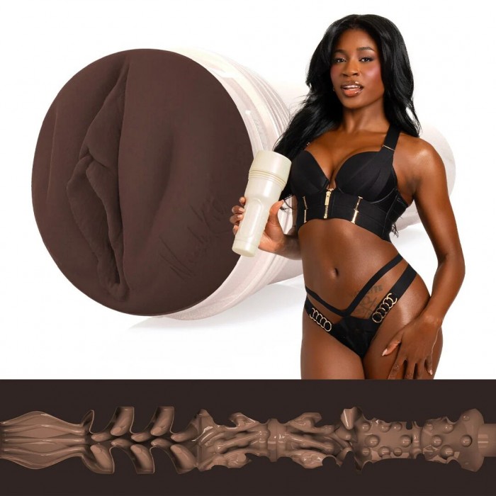 Мастурбатор зі зліпка вагіни Fleshlight Girls: Nicole Kitt Purrrrrfection
