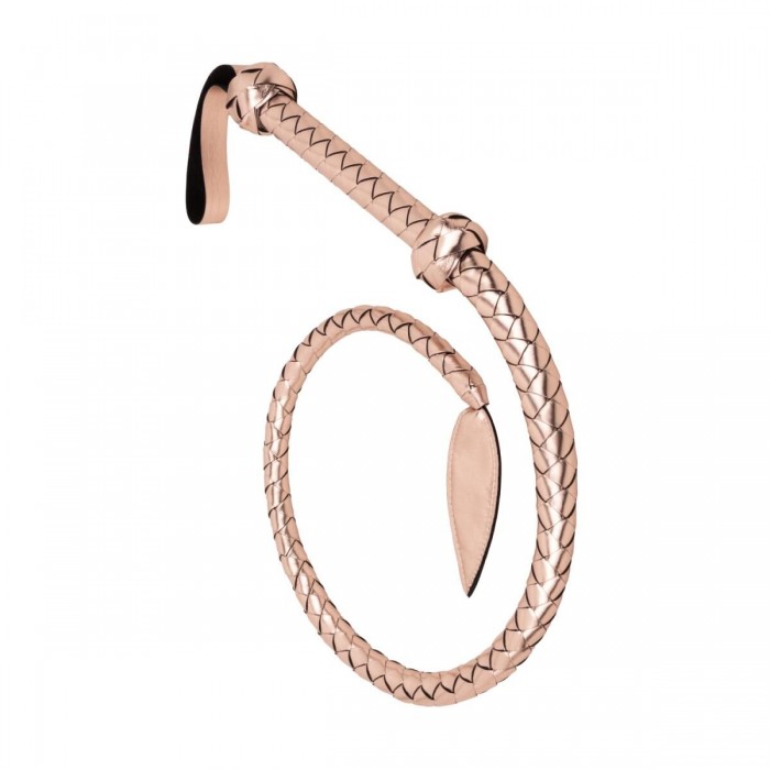 Плеть БДСМ Rosy Gold Kinky Whip