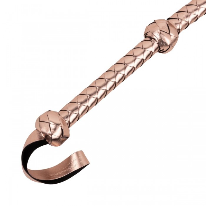 Плеть БДСМ Rosy Gold Kinky Whip