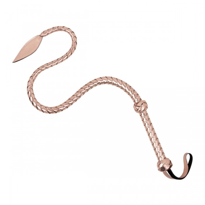 Плеть БДСМ Rosy Gold Kinky Whip