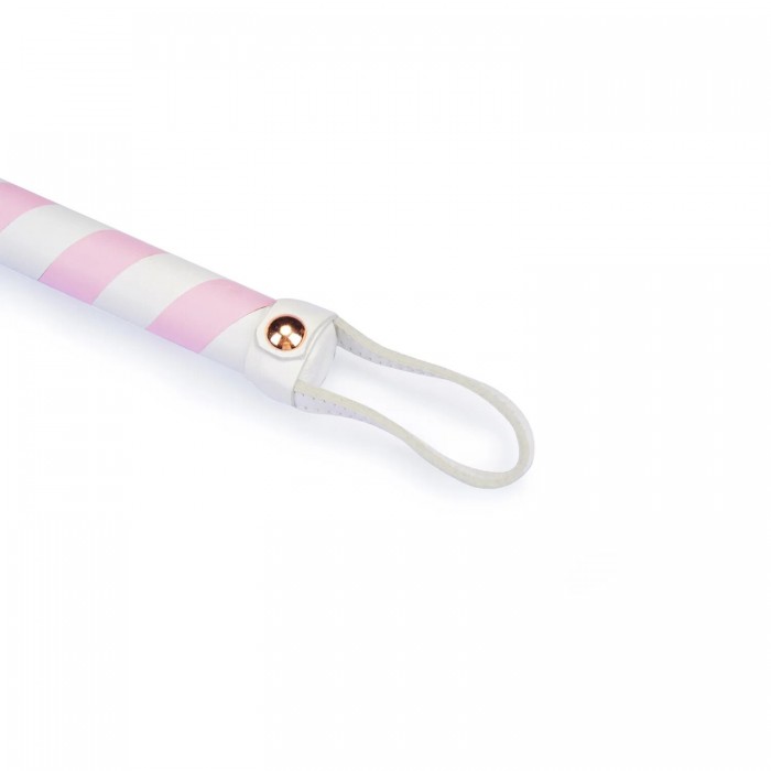 Розово-белый флоггер БДСМ Liebe Seele White & Pink Leather Flogger