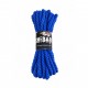 Хлопковая веревка для Шибари Feral Feelings Shibari Rope, 8 м, Синий