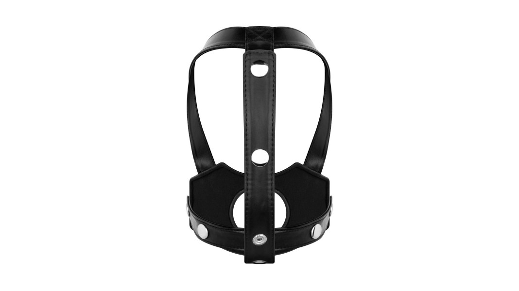 Бондажная система на голову для страпона Bedroom Fantasies Head Bondage Harness