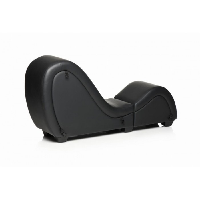 Секс-крісло з подушками Master Series Kinky Sex Lounge with Cushions, Чорний