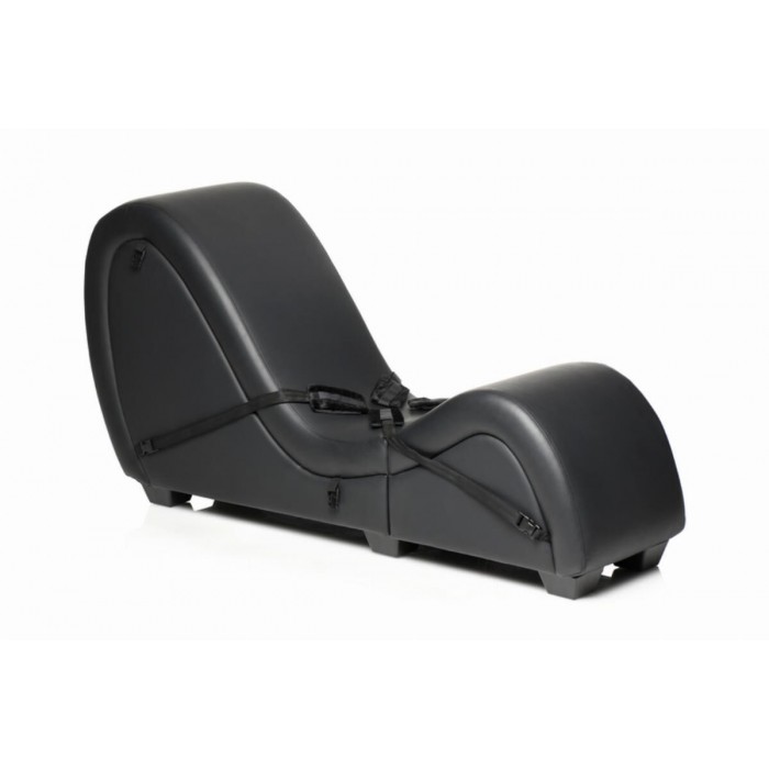Секс-крісло з подушками Master Series Kinky Sex Lounge with Cushions, Чорний