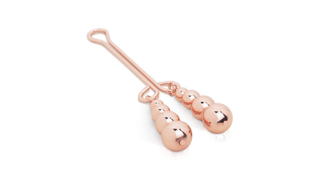 Затискач для клітора Rosy Gold - Clitoris Clamp - Subtle Weight