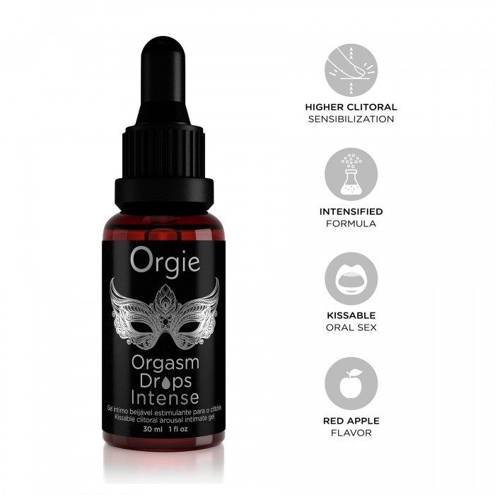 Збуджувальні краплі для клітора Orgie - Orgasm Drops Intense (30 мл)