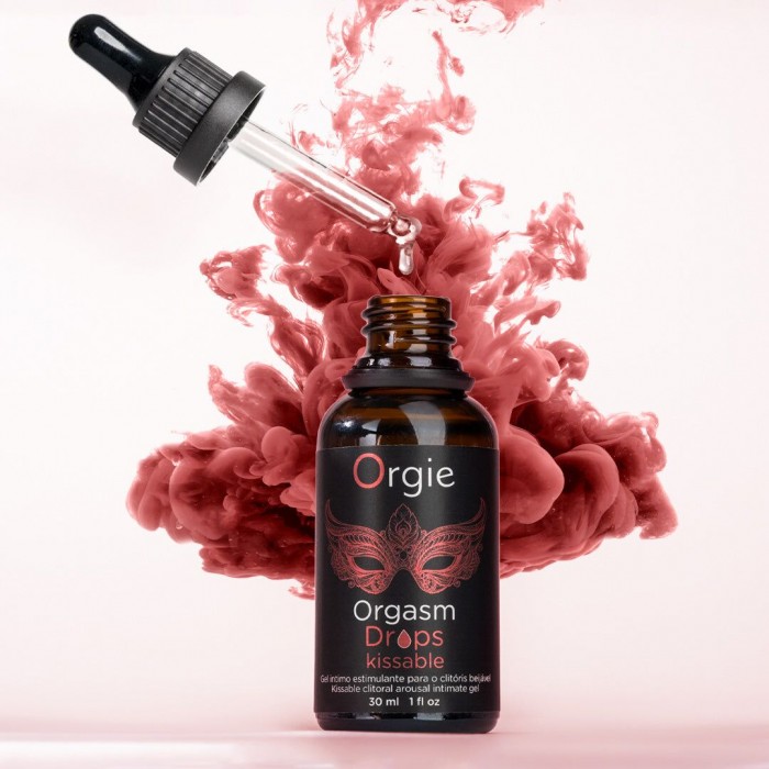 Збудливі краплі для клітора Orgie - Orgasm Drops Kissable (30 мл)