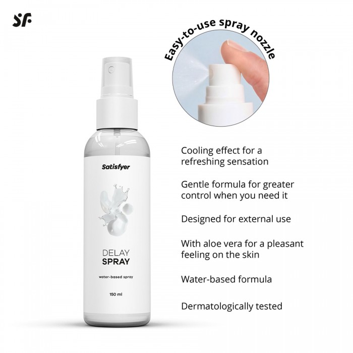 Пролонгатор для чоловіків Satisfyer Delay Spray, об'єм 150 мл