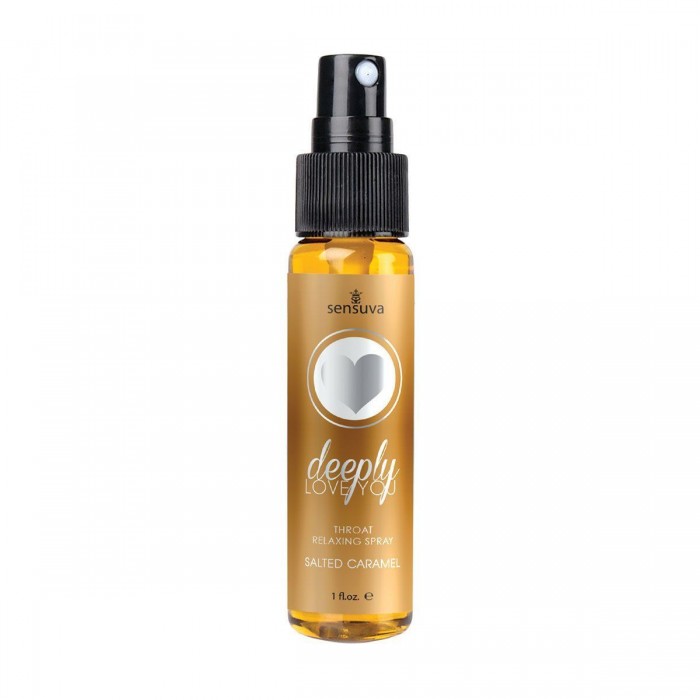 Спрей для глибокого мінету Sensuva Deeply Love You Salted Caramel (29 мл)