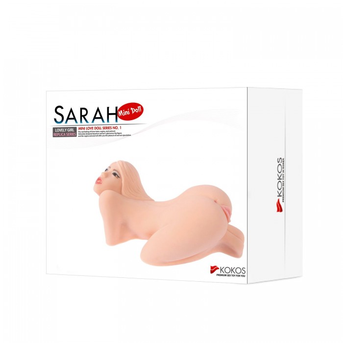 Мастурбатор міні-лялька Kokos Sarah 2WayPlus з вібрацією та масажем