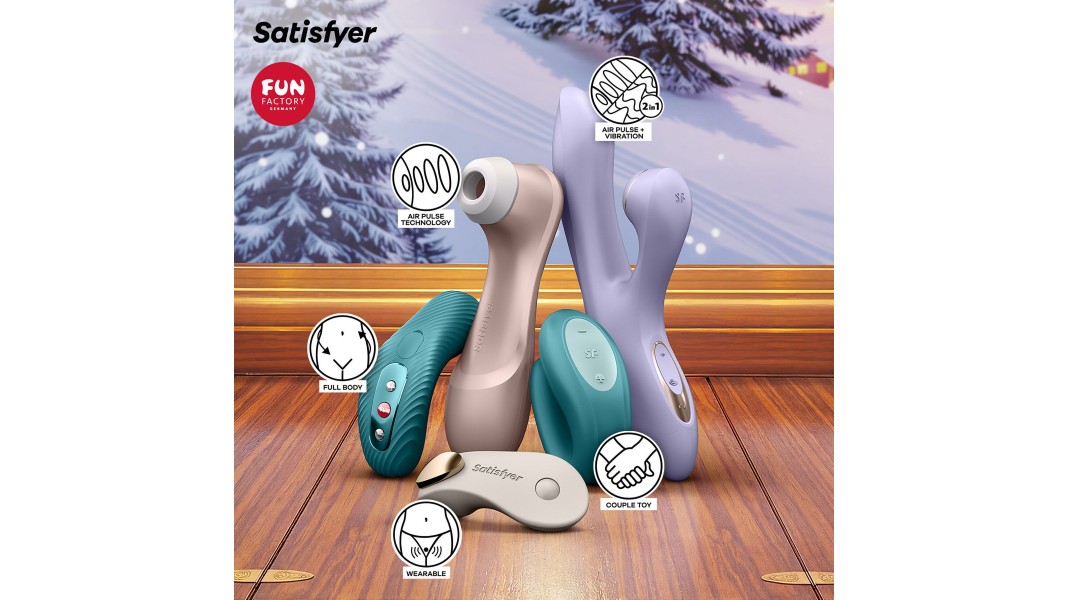 Подарунковий набір Satisfyer Love Express Premium Advent Calendar 2026, 24 сюрпризи