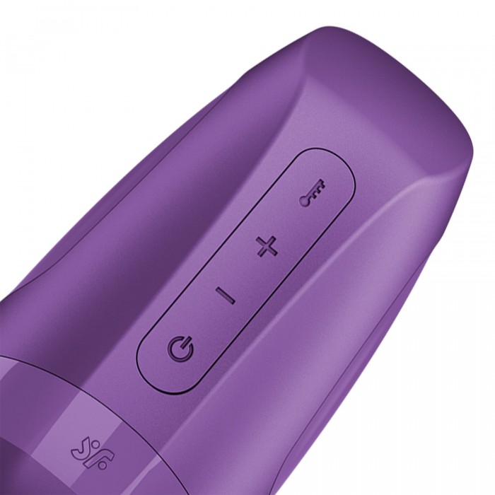 Мастурбатор з вібрацією Satisfyer Men Heat Vibration Battery Series імітатор мінету