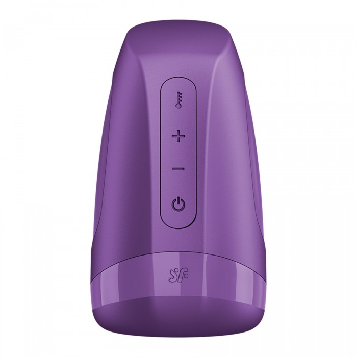 Мастурбатор з вібрацією Satisfyer Men Heat Vibration Battery Series імітатор мінету