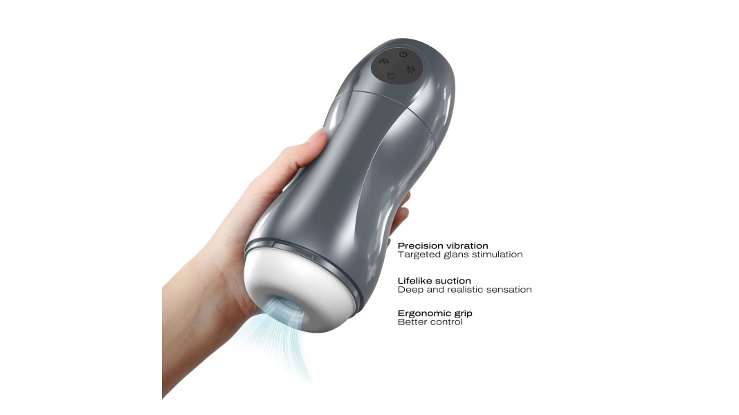 Вибромастурбатор с эффектом всасывания Dorcel BLOWJOY VIBE