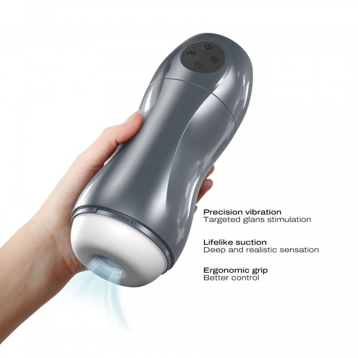 Вибромастурбатор с эффектом всасывания Dorcel BLOWJOY VIBE