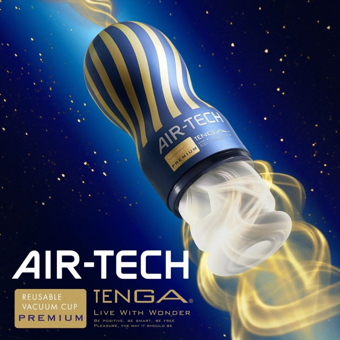 Нейтральний мастурбатор Tenga Air-Tech Premium