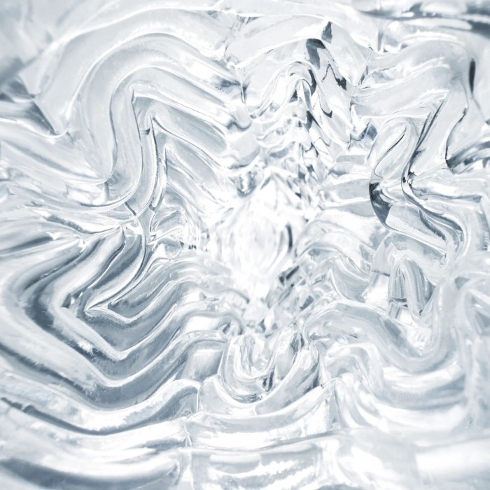 Нейтральний мастурбатор Tenga Geo Aqua Clear, ніжні хвилі