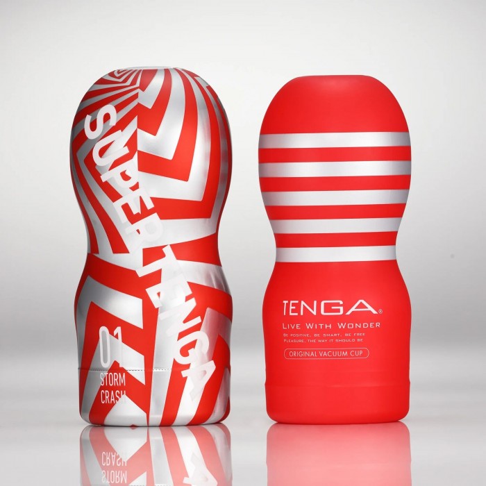 Нейтральний мастурбатор Tenga Super 01 Storm Crash