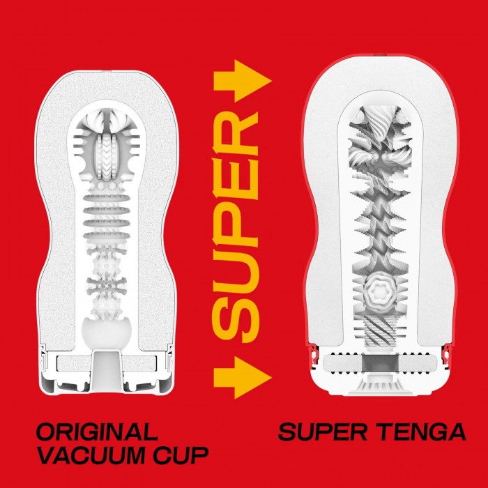 Нейтральний мастурбатор Tenga Super 01 Storm Crash