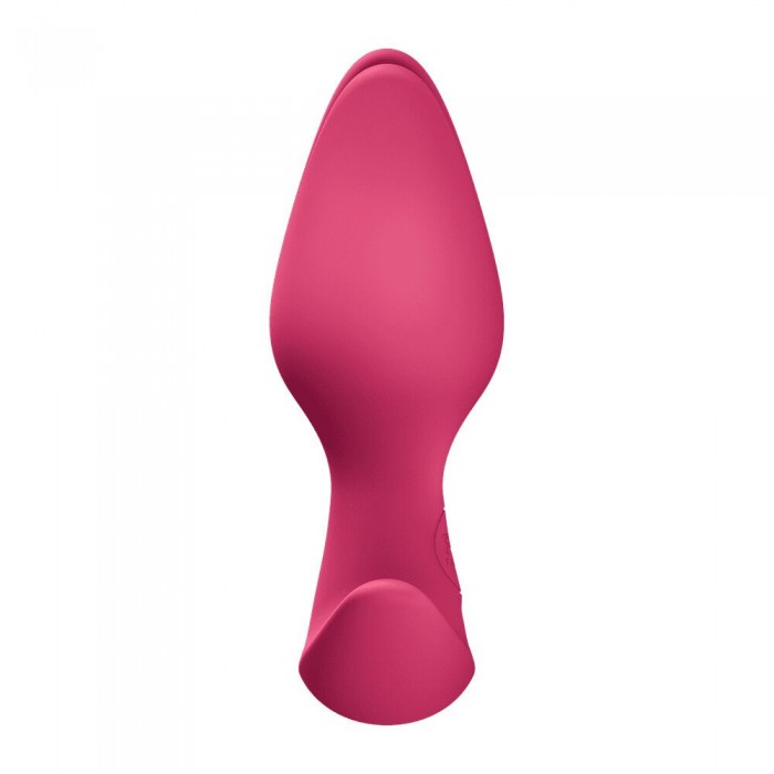 Анальная пробка с тонким ограничителем Fun Factory BOOTIE FEM 2, Красная, в виде бутона