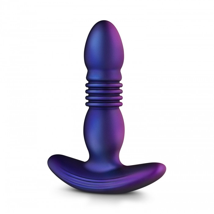 Анальна пробка з вібрацією та пульсацією Hueman - Supernova Thrusting Buttplug