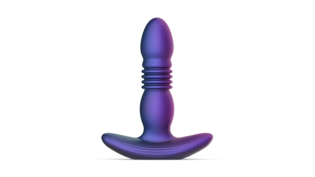 Анальна пробка з вібрацією та пульсацією Hueman - Supernova Thrusting Buttplug