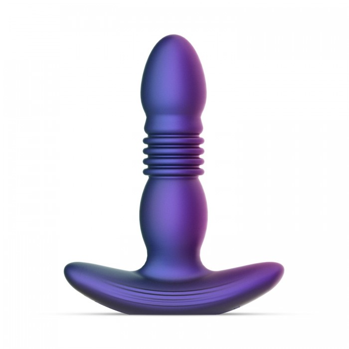 Анальна пробка з вібрацією та пульсацією Hueman - Supernova Thrusting Buttplug