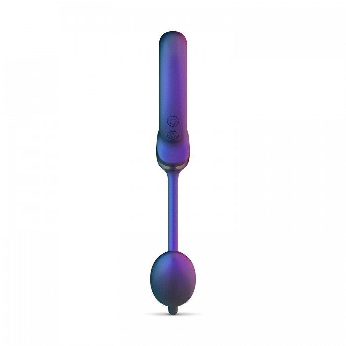 Ерекційне віброкільце з віброяйцем Hueman - Eclipse Anal Vibrator