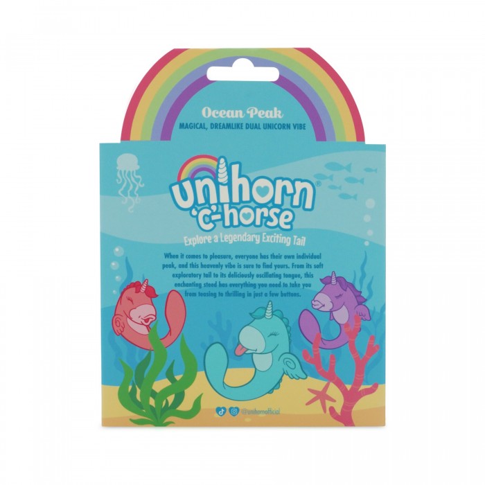 Вагинально-клиторальный вибратор-единорожка Unihorn - C Horse - Ocean Peak