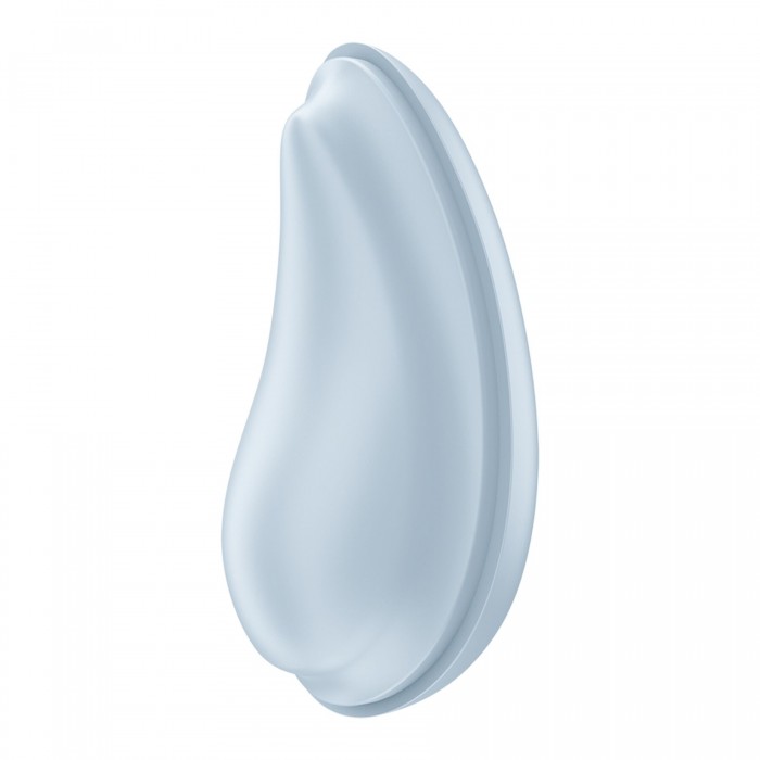 Кліторальний вібратор Satisfyer Drop To Go, Блакитний колір