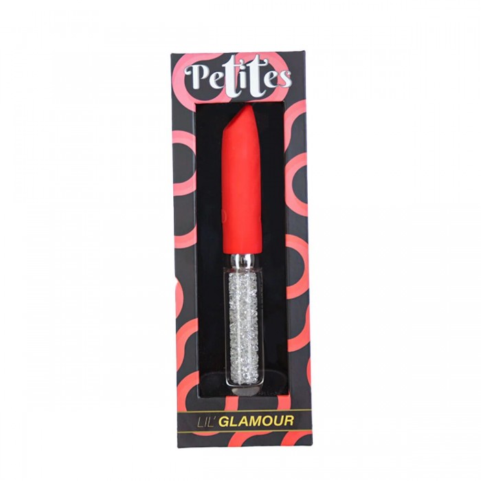 Мини-вибратор Petites Lil’ Glamour Vibrator - Красный