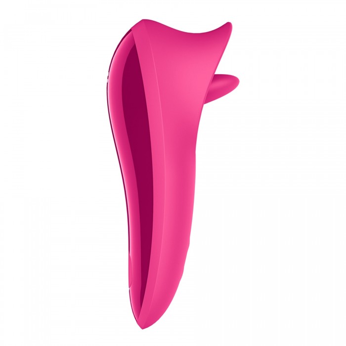 Вібростимулятор для клітора з язичком Satisfyer Tongue Master, Рожевий
